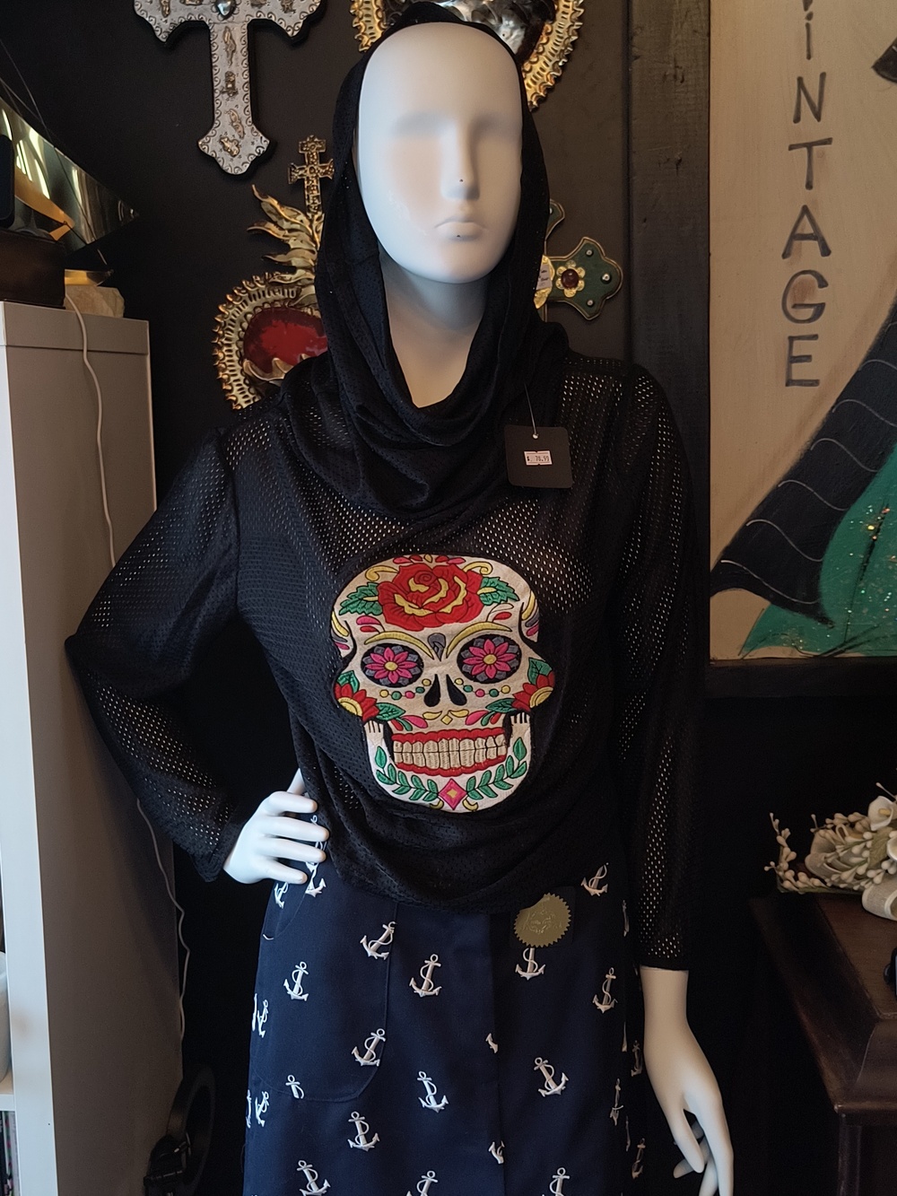 Dia de muertos blouse